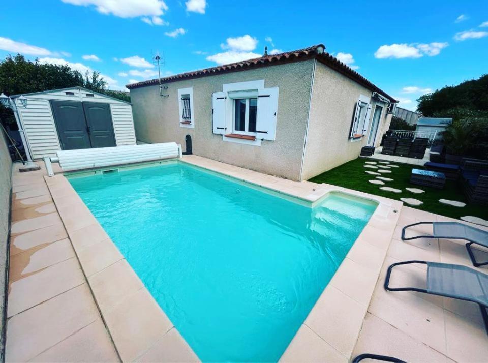 Ferienhaus La De L'olivier Piscine Privee Et Parking Carcassonne
